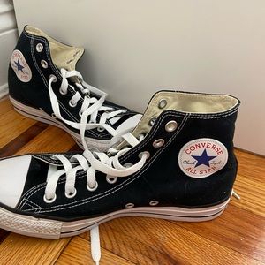 Black High Top Converse